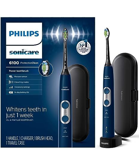 Philips Sonicare ProtectiveClean 6100 Rechargeable Electric Power Toothbrush