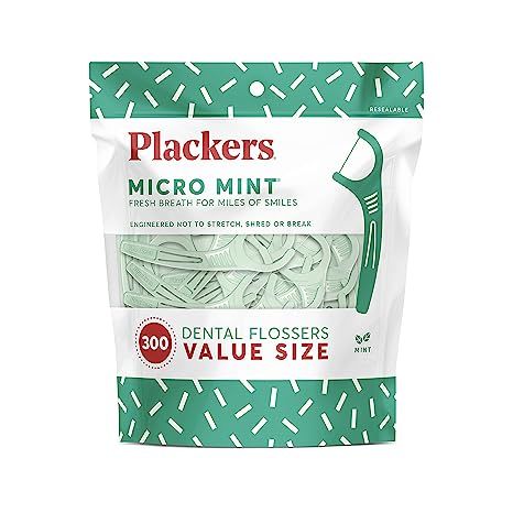 Plackers Micro Mint Dental Flossers